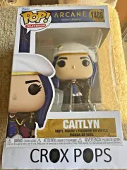 CAITLYN 1488 ARCANE Funko Pop Vinyl New in Mint Box + PROTECTOR