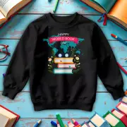 Boy And Girl Books World Book Day Sweatshirts Jumper Costume Outfits Apparel#WBD