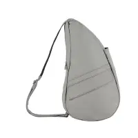 在飛比找Yahoo奇摩購物中心優惠-Healthy Back Bag 水滴單肩側背包-M 鎳灰