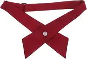 [BESPORTBLE] Bow Tie Accessories for Uniforms and Cosplay Breathable Fabric Unisex Bow Tie Pre Tied Knot Classic Style