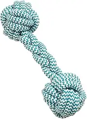 Dog Rope Toy - Cotton Dog Rope Chew Knots Pull Toy,Interactive Indestructible Bite-Resistant Tough Tug of War for Small Medium Breeds