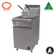Goldstein Gas Split Pan Fryer, Two Half Pans, Pan Size 176 X 353 X 300 mm 2 OFF, One Basket Per Pan, 16 Ltr. Capacity Per Pan VFGTL