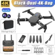 E88PRO RC Drone 4K Professinal With 1080P Wide Angle Dual HD Camera Foldable