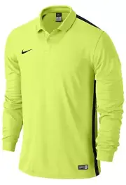 Nike Boys Challenge Long Sleeve Football Shirt Volt Youth Size XL Age 13-15 Yrs