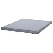 ÅGOTNES foam mattress, firm/light blue, Queen