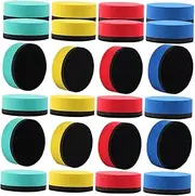 24Pcs Magnetic Dry Erasers for Classroom Felt Whiteboard Wipers for Teaching Office Home Use Comfortable Grip Multi Scenario Application