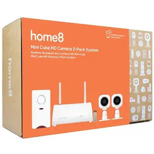 海夫建康 晴鋒 home8 智慧家庭 HD雙鏡頭影像防盜組(H2S1)