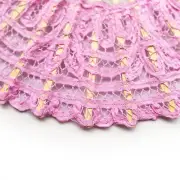 Hollow Lace Folding Fans Decorative Hand Held Flower Fans Women Party Dance Fan