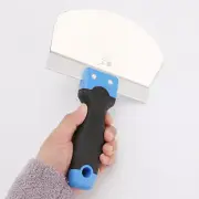 1Pcs Supporting Ash Plate Arc-shape Putty Scraper Professional Cleaning Knife