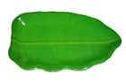 Melamine Banana Leaf Shape Serving Plate 14 inch Pack of 2