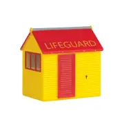 Bachmann 44-0153 OO Gauge Scenecraft Lifeguard Hut