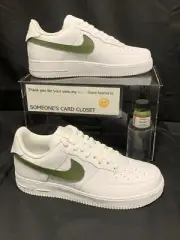 Nike Air Force 1 Low (Avocado Custom Painted Swoosh) Men’s Size 7.5