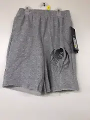 AND1 Boys French Terry Short, Medium(8) , Grey Heather