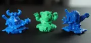 Ultra Rare Vintage TOMY Spinjas Gashapon Collectible Sofubi Vinyl Figures Japan