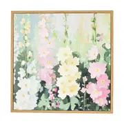 Summer Garden Framed Canvas