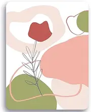 Small Mouse Pad 6 x 8 Inch, Audimi Mini Mouse Pad Ultra Thick for Laptop Wireless Mouse Home Office Travel, Portable & Washable (Rose)