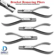 Orthodontic Pliers Braces Remover Tools Bracket Gripper Plier Dental German 5Pcs