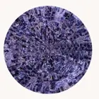 Amethyst Agate Table Top, Agate Stone Round Tables, Agate Dining Table Interior