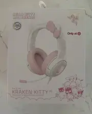 New Razer Kraken Kitty V2 Wired USB A Gaming Headset Kitty Ears with Chroma RGB