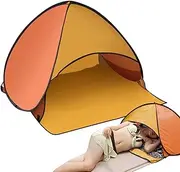 Beach Tent - Wind Resistant Canopy, Lightweight Camping Shelter | Compact Sun Protection Tent, Fishing Sun Protection Canopy Outdoor Festival Shade for Beach, Picnic, Hiking, Camping (25 * 28cm)