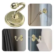 2 Pcs Alloy Curtain Holdbacks Pommel Holdback Hooks Tieback Hooks