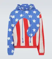 [ERL] ERL Stars and Stripes cotton hoodie AU 87 blue