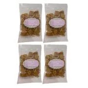 901225 4 X 135g BAG POPCORN PEOPLE PEANUT BRITTLE CRUNCHY CANDIED PIECES