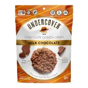 Undercover Chocolate Quinoa Crisps - Milk Chocolate Quinoa 2 Oz ( Pack Of 4 )