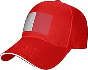 [Generic] Support Malta Flag Hats Malta Cap for Maltese Men Women Adjustable Baseball Cap Hat