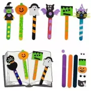 Halloween Bookmark Craft for Kids 2024-12 Pack Bulk Kids Halloween Crafts