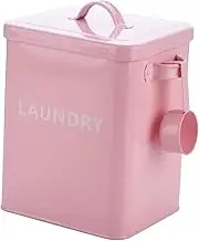 Anneome 1Pc Food Storage Bucket with Spoon Multi Functional Household Container for Flour Grains and Detergents Kitchen Organizer for Pantry and Storage