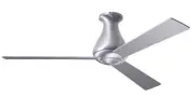 Modern Fan Company Altus Brushed Aluminum 42" Flush Ceiling Fan with Remote
