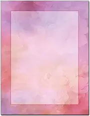 Pretty In Pink Letterhead Laser & Inkjet Printer Paper (25 Sheets)