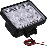 ULTECHNOVO Off Road Lights LED Spot Lights for LED Lights Car Work Lights LED Work Lights LED Car Lights LED Lights for Car LED Spot Lights for Car Truck Driving Lamp Car LED Lights Abs White