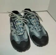 Worx By Redwing, ASTMF2413-05 , Ladies Safety Shoes Size 7M New Gray/Blue Safety