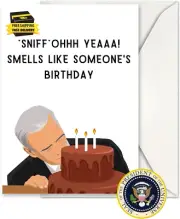 Funny Joe Biden Birthday Card | Political Birthday Cards | Great President Gag G