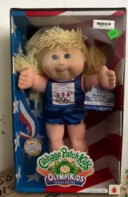 Cabbage Patch Kids Olympikids Special Edition Doll Track/Field 1996 14in Randi