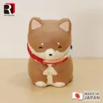 【RYUKODO龍虎堂】日本手工製和紙開運擺飾-彎腰柴犬(茶)