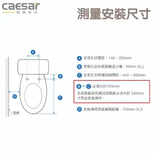 免運 『洗樂適台南義林店』凱撒衛浴CAESAR TAF170 瞬熱式 電腦馬桶座 免治馬桶蓋 溫水洗淨便座 馬桶 免治