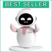 Emotional Pink Robot Pets with Mini-Games - Perfect Gift for Kids and Adults