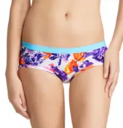 Bonds Ladies 9BJ Tropical Rain Printed Hipster Boyleg Brief Size 10 New