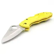 Spyderco Salt 2 - Marine Utility Folding Knife H1/FRN -EDC- Yellow - Japan