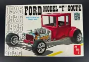 AMT Street Rods 1925 Ford Model T Coupe 1/25 Scale 1973 Model Kit FACTORY SEALED