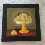 Paul Jamieson Reproduction Ceramic Trivet Wall Decor NWT Ragon House Collection