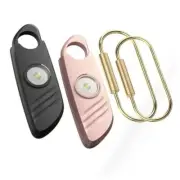 Personal Safety Alarm - 2 Pack, 140db Siren, Powerful Safe Sound, Strobe
