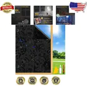 Total Blackout Window Film - Decorative Static Cling for Ultimate Privacy 35....