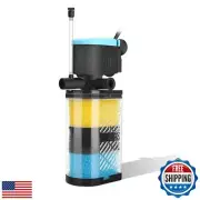 Kulife Aquarium Filters – 3-Stage Aquarium Filter in-Tank Filter Internal Fil