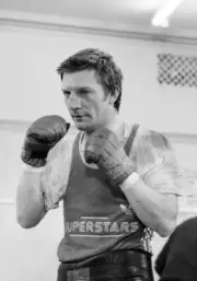 Welsh Welterweight Boxer Colin Jones Training In South Wales 1984 Boxing Photo 5