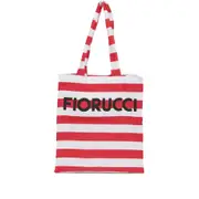 [Fiorucci] Fiorucci Striped Tote Bag ONE SIZE RED