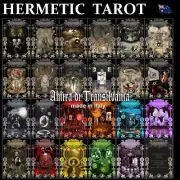 tarot cards deck art oracle book author artist collectible hermetic reading set